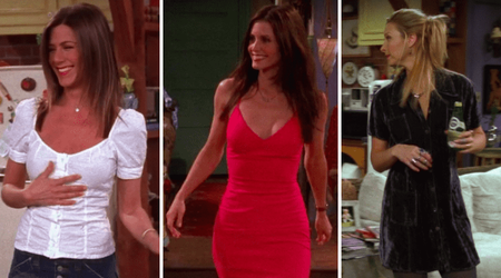 Friends' Outfits From Rachel, Monica 